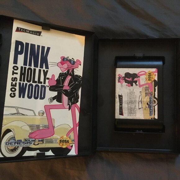 Pink Panther Goes to Hollywood Sega Genesis game, 1993 - Picture 5 of 11